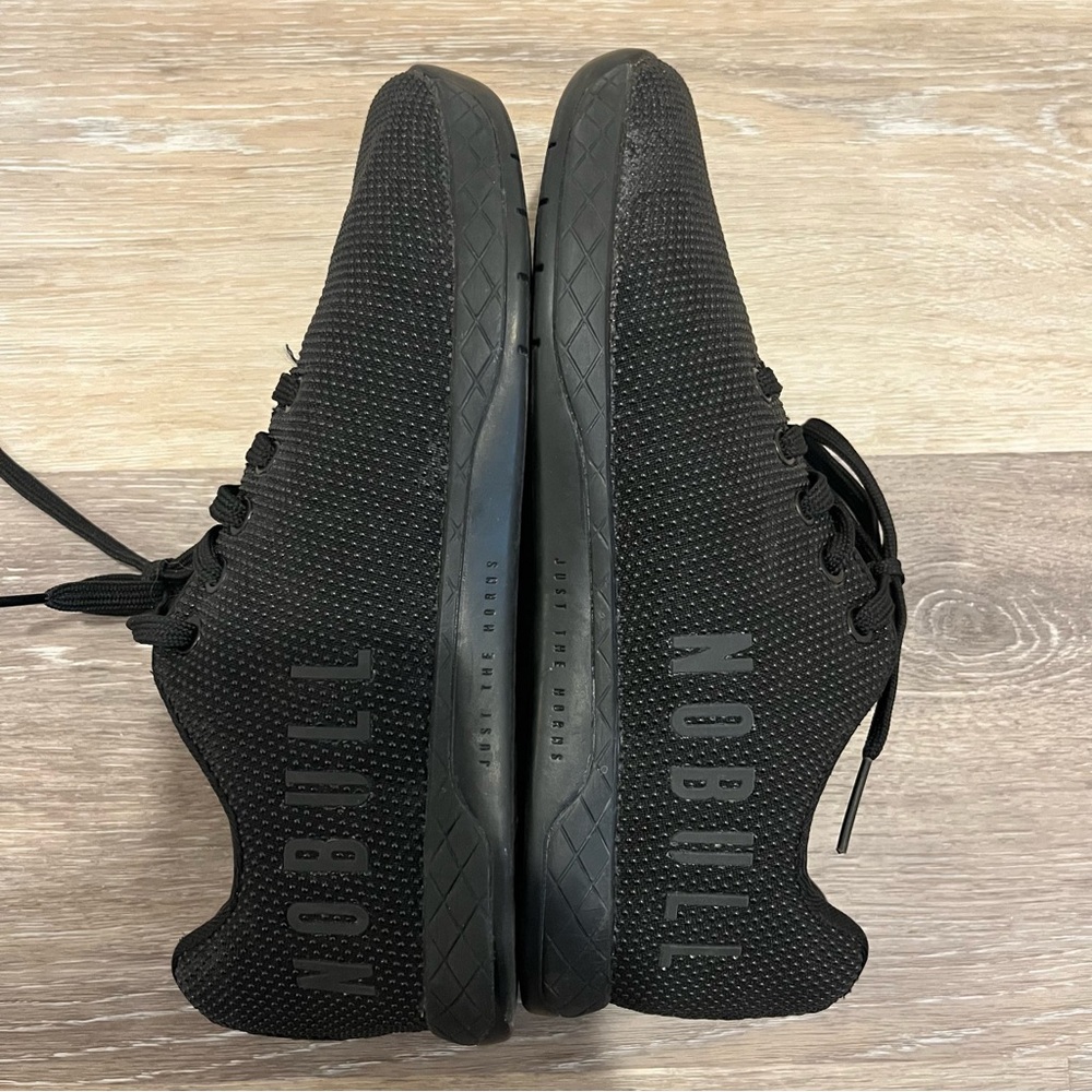 NOBULL Unisex Outwork Training Shoes in Triple Black - Women’s 8, Men 6.5 - Picture 8 of 12